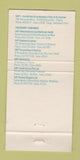 Matchbook Cover - Nickel Cadmium Batteries 30 Strike