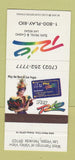 Matchbook Cover - Rio Hotel Casino girlie Las Vegas NV 30 Strike