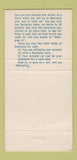 Matchbook Cover - First National Bank Springfield OH girlie 1969 30 Strike