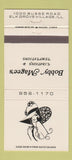 Matchbook Cover - Bobby Magee's Elk Grove Village IL girlie 30 Strike