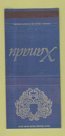 Matchbook Cover - Xanadu 30 Strike