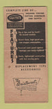 Matchbook Cover - Silver Star Cutting Equipment Smith's 30 Strike