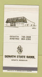 Matchbox - Senath State Bank MO