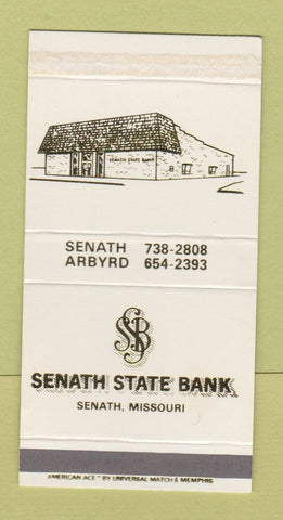 Matchbox - Senath State Bank MO