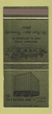 Matchbook Cover - First National Bank Huntington Andrews IN 30 Strike