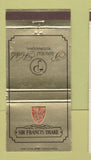 Matchbook Cover - Sir Francis Drake Hotel San Francisco CA 30 Strike