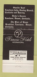 Matchbook Cover - Sir Francis Drake Hotel San Francisco CA 30 Strike