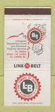Matchbook Cover - Link Belt 30 Strike