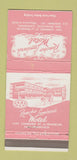 Matchbook Cover - Rancho Lombard Motel San Francisco CA 30 Strike
