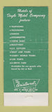 Matchbook Cover - Rancho Lombard Motel San Francisco CA 30 Strike