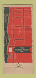 Matchbook Cover - Victor Hugo Inn Laguna Beach CA 30 Stick