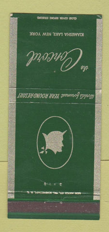 Matchbook Cover - The Concord Kiamesha Lake NY WEAR 30 Strike