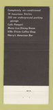 Matchbook Cover - Eden Roc Hotel Miami Beach FL WEAR 30 Strike