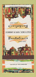 Matchbook Cover - Bertolini's Italian Restaurant Atlanta Las Vegas  30 Strike