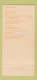 Matchbook Cover - Bertolini's Italian Restaurant Atlanta Las Vegas  30 Strike