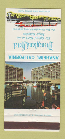 Matchbook Cover - Disneyland Hotel Anaheim CA 30 Strike