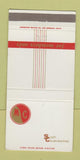 Matchbook Cover - Metropolitan Club of Los Angeles CA 30 Strike
