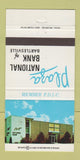 Matchbook Cover - Plaza National Bank Bartlesville OK 30 Strike