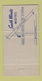 Matchbook Cover - South Winds Motel London ON 30 Strike
