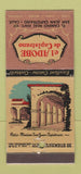 Matchbook Cover - el Adobe de Capistrano San Juan CA 30 Stick