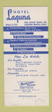 Matchbook Cover - Hotel Laguna Beach CA 30 Strike