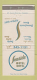 Matchbook Cover - Seaside Motel Hotel Atlantic City NJ 30 Strike