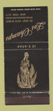 Matchbook Cover - Les Champs New York City 30 Strike