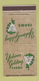 Matchbook Cover - Yakima Golding Farms Washington DC 30 Strike