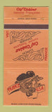 Matchbook Cover - Caf Casino French Scottsdale Phoenix Tucson AZ 30 Strike