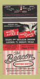 Matchbook Cover - Beacon Motor Hotel Jordan Harbour ON 30 Strike
