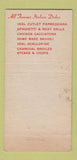 Matchbook Cover - Santa Lucia Italian Restaurant Huntington Park CA 30 Strike