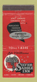 Matchbook Cover - Silver Saddle Inn Downey CA WEAR 30 Stick