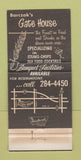 Matchbook Cover - Barczak's Gate House Southgate MI WEAR 30 Strike