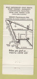 Matchbook Cover - Lobster Trap Steak Seafood Restaurant Oxnard CA 30 Strike