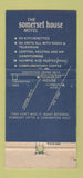 Matchbook Cover - Somerset House Motel Las Vegas NV 30 Strike