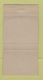 Matchbook Cover - Campus Hi Fi London ON 30 Strike