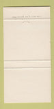 Matchbook Cover - Wide West Motel Rosetown SK 30 Strike