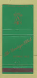 Matchbook Cover - Verdugo Club Glendale CA 30 Strike