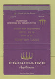 Matchbook Cover - Frigidaire Appliances Farmington NM 40 Strike