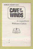 Matchbook Cover - Cave of the Winds Manitou Springs Colorado 40 Strike