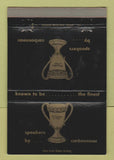 Matchbook Cover - Carbonneau Spaekers WEAR 40 Strike