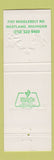 Matchbook Cover - LJ Griffin Funeral Home Westland MI