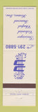 Matchbook Cover - Guisinger Colonial Chapel Funeral Home