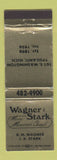 Matchbook Cover - Wagner Stark Funeral Home Ypsilanti MI WEAR
