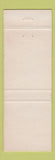 Matchbook Cover - Vander Plaat Memorial Home Funeral Paramus NJ