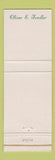Matchbook Cover - Fendler Funeral Home St Louis MO Ambulance WEAR