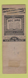 Matchbook Cover - Sheetz Funeral Home Mount Joy PA