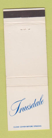 Matchbook Cover - Truesdale Funeral Home Portage Kalamazoo MI