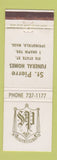 Matchbook Cover - St Pierre Funeral Home Springfield MA WEAR