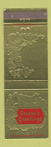 Matchbook Cover - Wade Funeral Home Christmas
